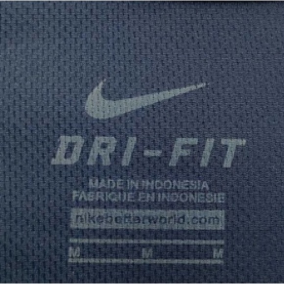 Nike Navy Blue O Oregon Football Polo Shirt - Medium - Picture 3 of 3